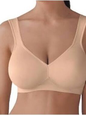 Rosa Faia 40D Wireless Soft Bra Twin Invisible Skin Beige 5493 722 NWT 40 D